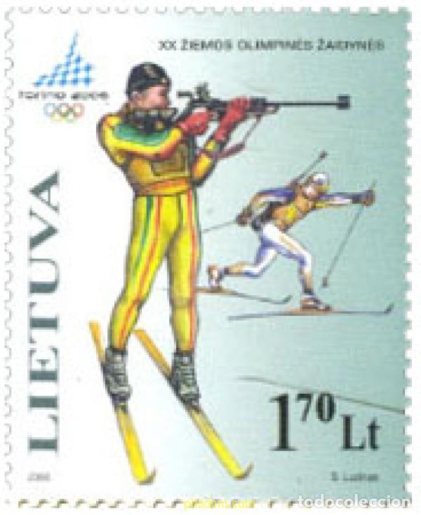 Sellos: 190958 MNH LITUANIA 2006 20 JUEGOS OLIMPICOS INVIERNO TURIN 2006