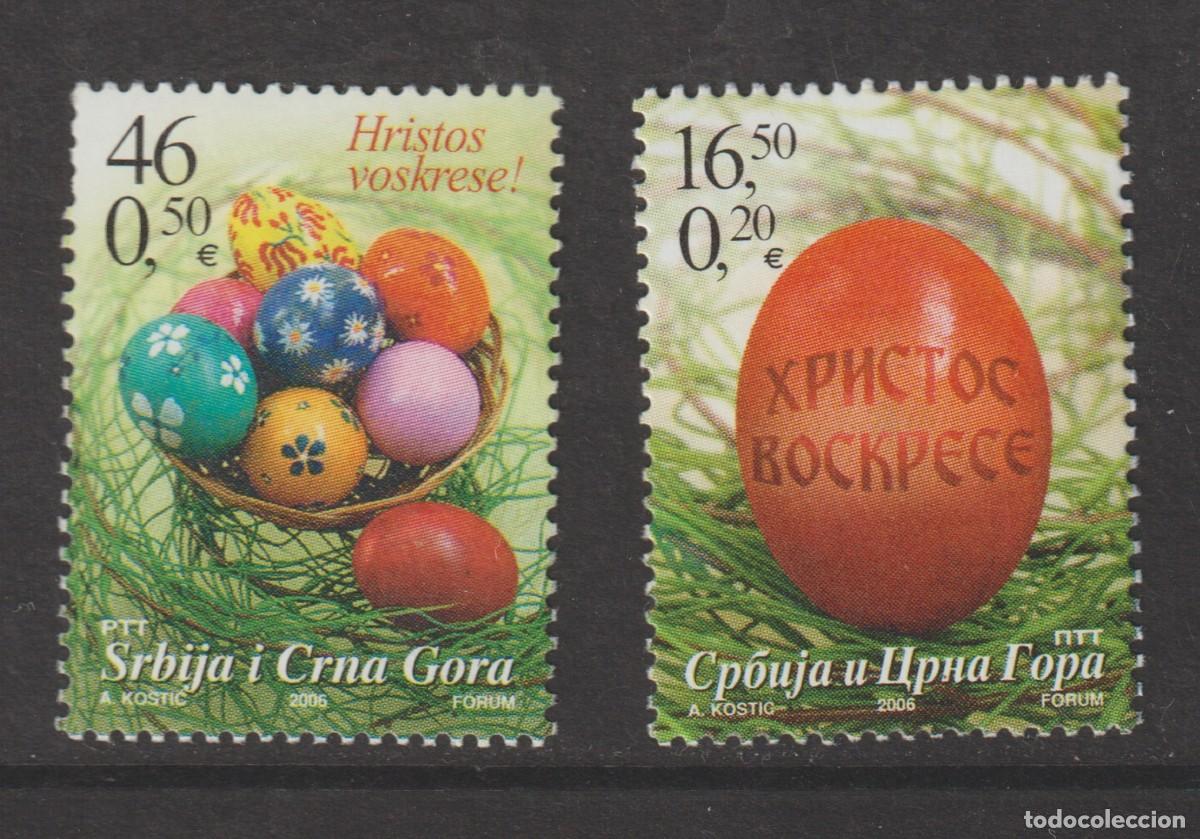Sellos: Serbia & Montenegro 2006 - Yvert 3139/3140 mnh**