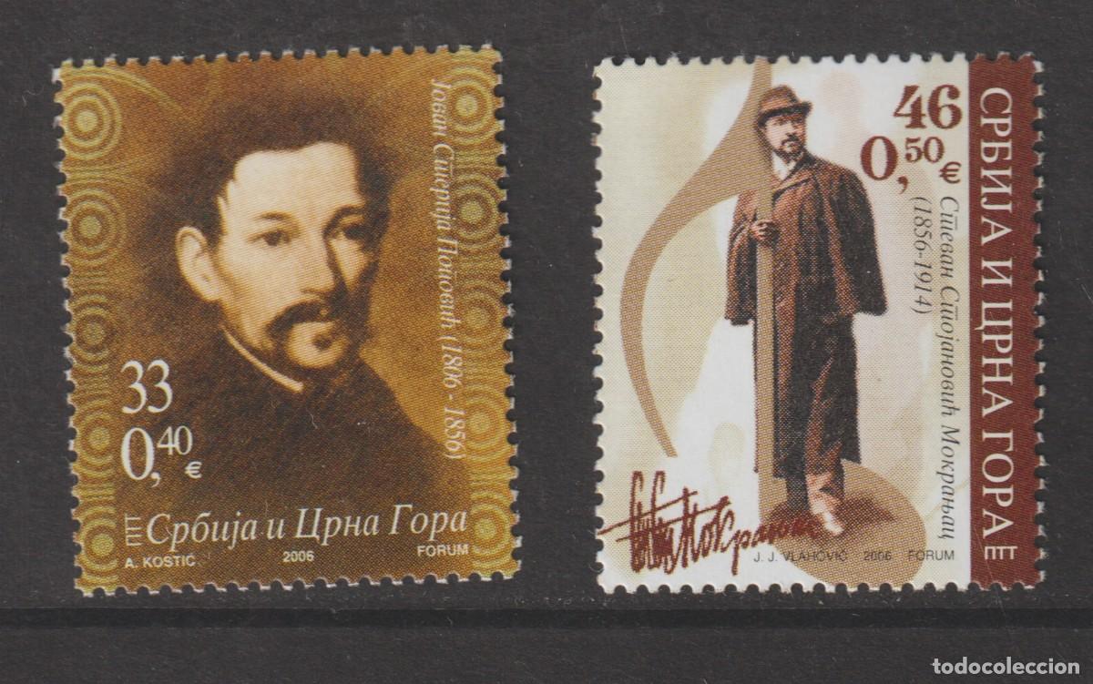 Sellos: Serbia & Montenegro 2006 - Yvert 3143/3144 mnh**