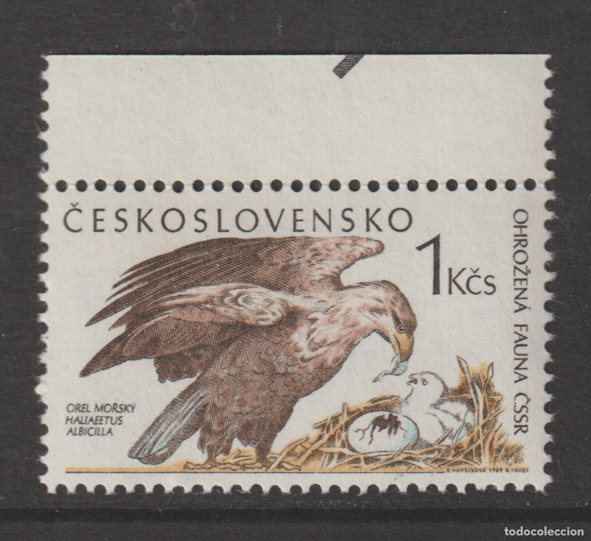 Sellos: Checoslovaquia 1989 - Yvert 2807 mnh**