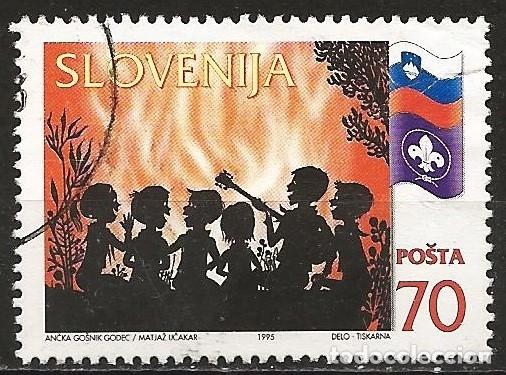 Sellos: Eslovenia 1995 - Mi 120 - YT 114 - Escultisme