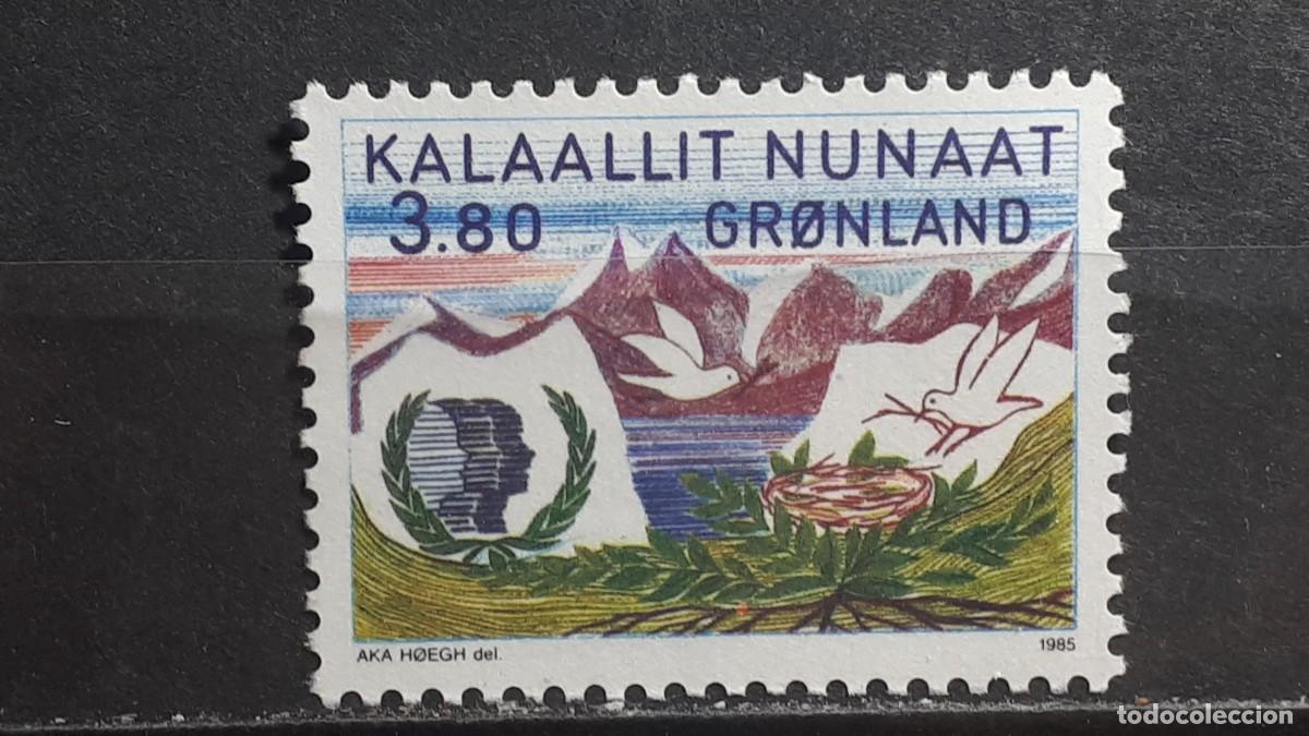 Sellos: GROENLANDIA. A&Ntilde;O 1985 **. YVERT 148