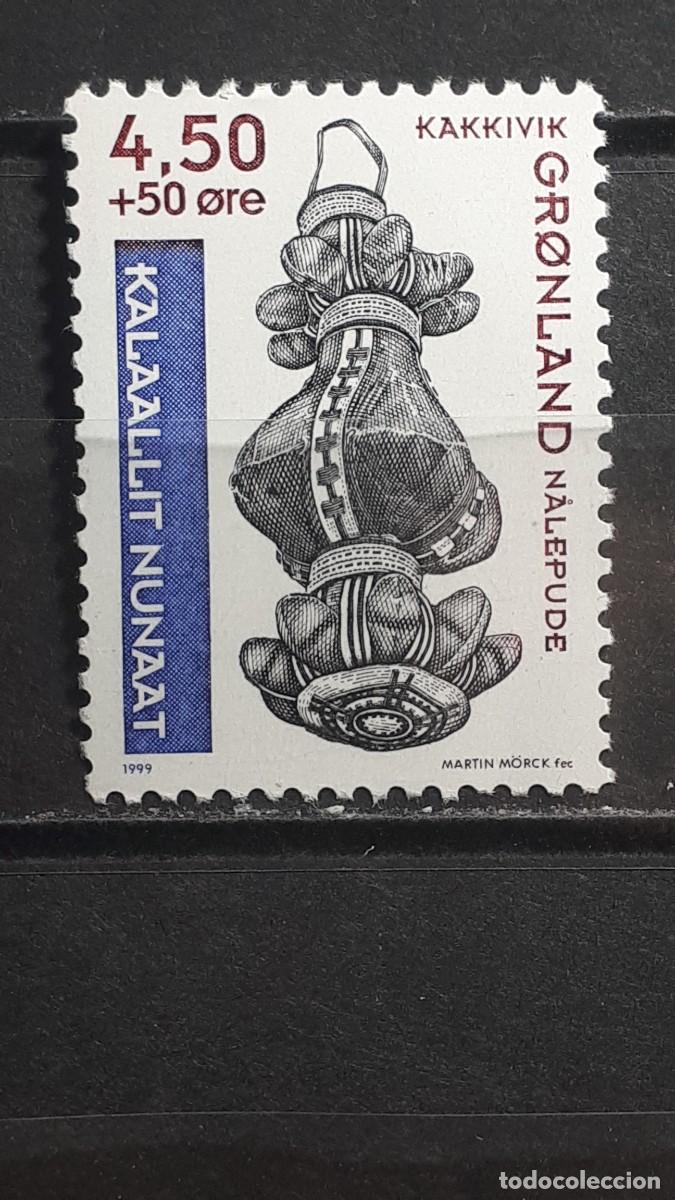 Sellos: GROENLANDIA. A&Ntilde;O 1999 **. YVERT 314