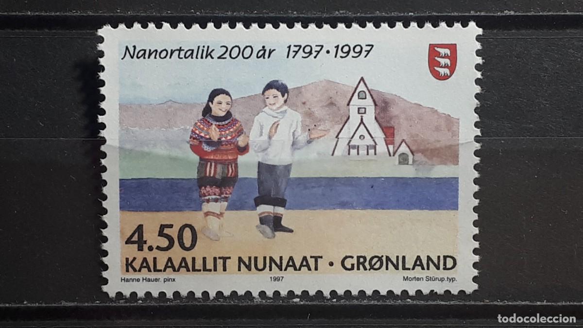 Sellos: GROENLANDIA. A&Ntilde;O 1997. **. YVERT 289