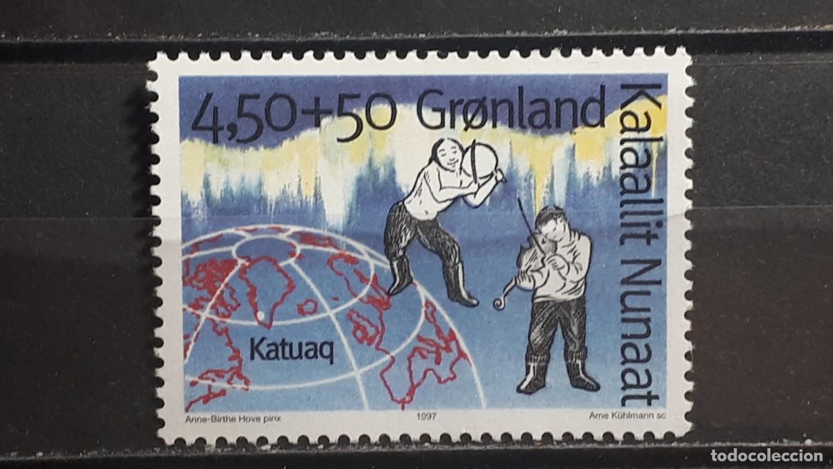 Sellos: GROENLANDIA. A&Ntilde;O 1997. **. YVERT 283
