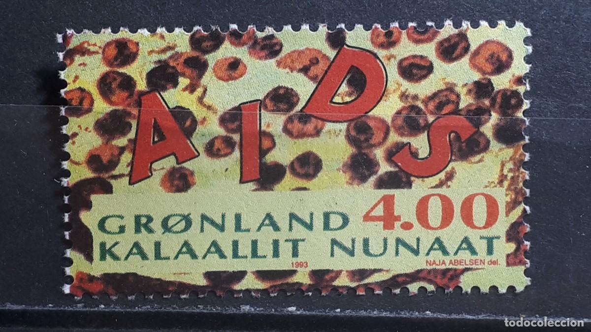 Sellos: GROENLANDIA. A&Ntilde;O 1993. **. YVERT 226
