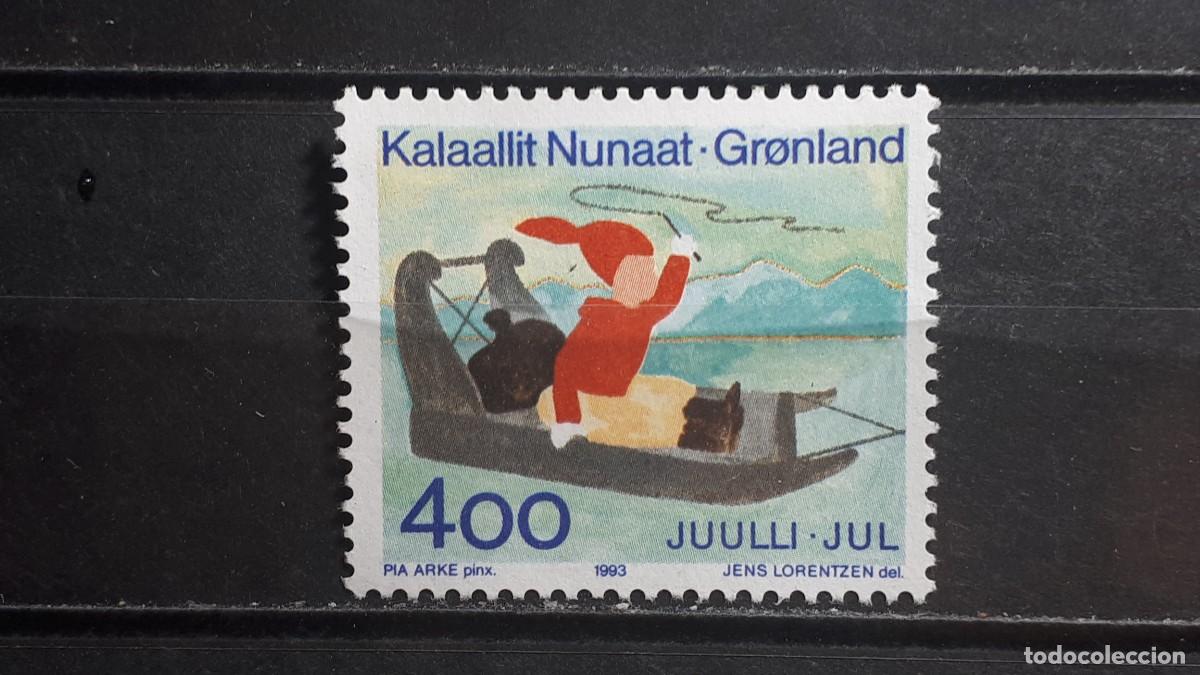 Sellos: GROENLANDIA. A&Ntilde;O 1993. **. YVERT 230