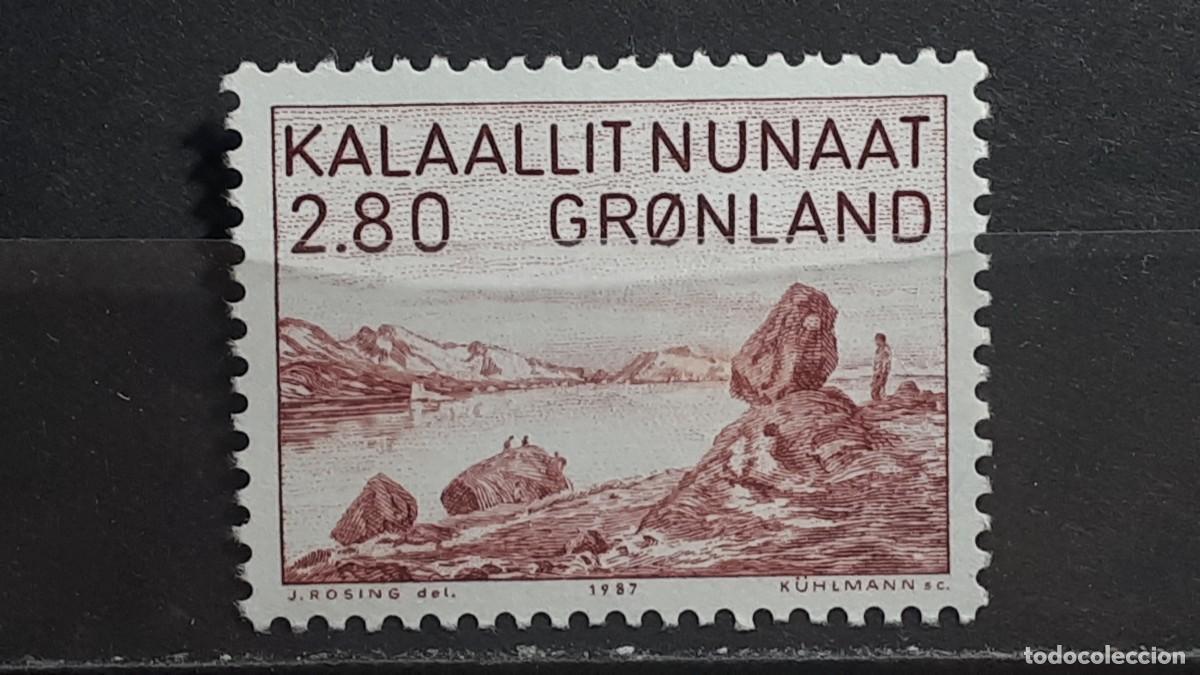 Sellos: GROENLANDIA. A&Ntilde;O 1987. **. YVERT 160