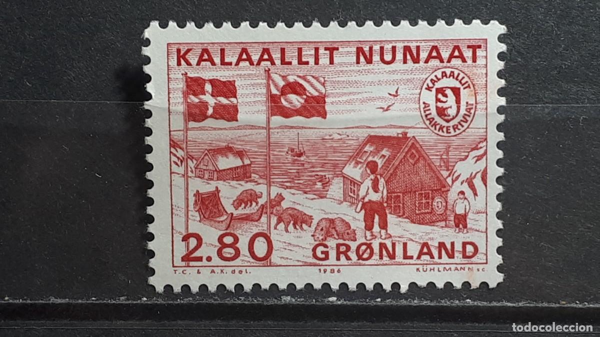 Sellos: GROENLANDIA. A&Ntilde;O 1986. **. YVERT 151