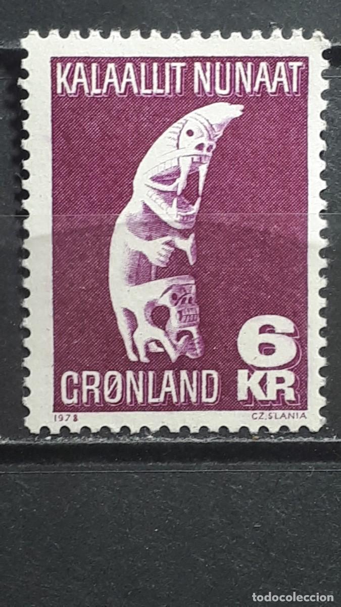 Sellos: GROENLANDIA. A&Ntilde;O 1978. **. YVERT 99