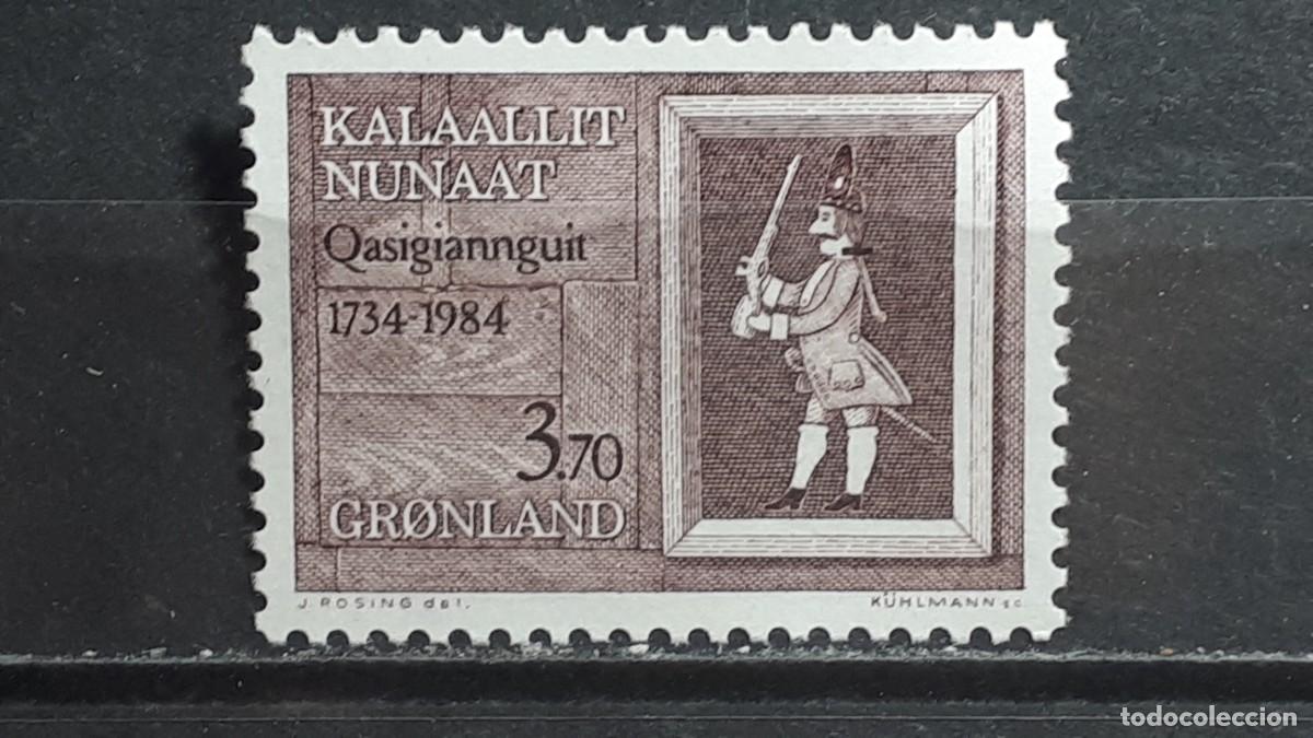 Sellos: GROENLANDIA. A&Ntilde;O 1984. **. YVERT 140