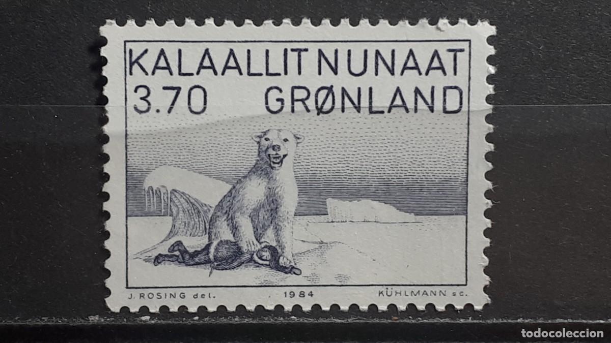 Sellos: GROENLANDIA. A&Ntilde;O 1984. **. YVERT 135