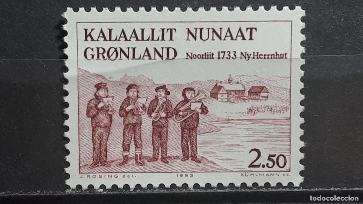 Sellos: GROENLANDIA. A&Ntilde;O 1983. **. YVERT 134