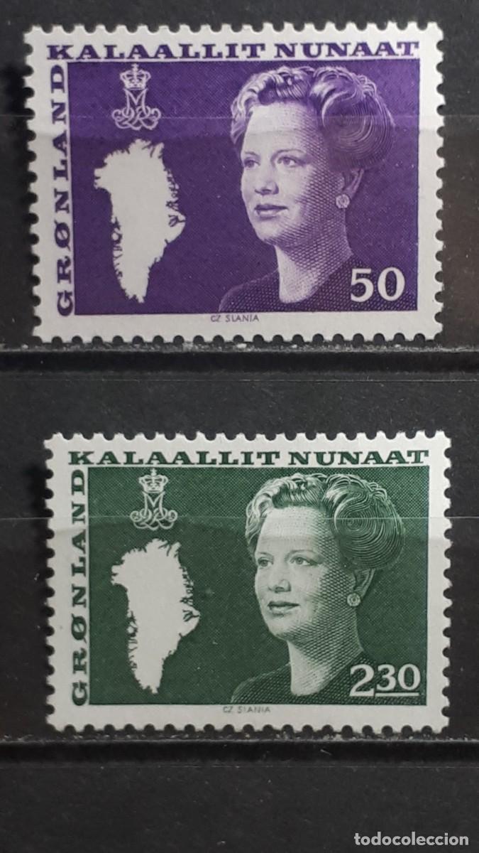 Sellos: GROENLANDIA. A&Ntilde;O 1981. **. YVERT 114/5