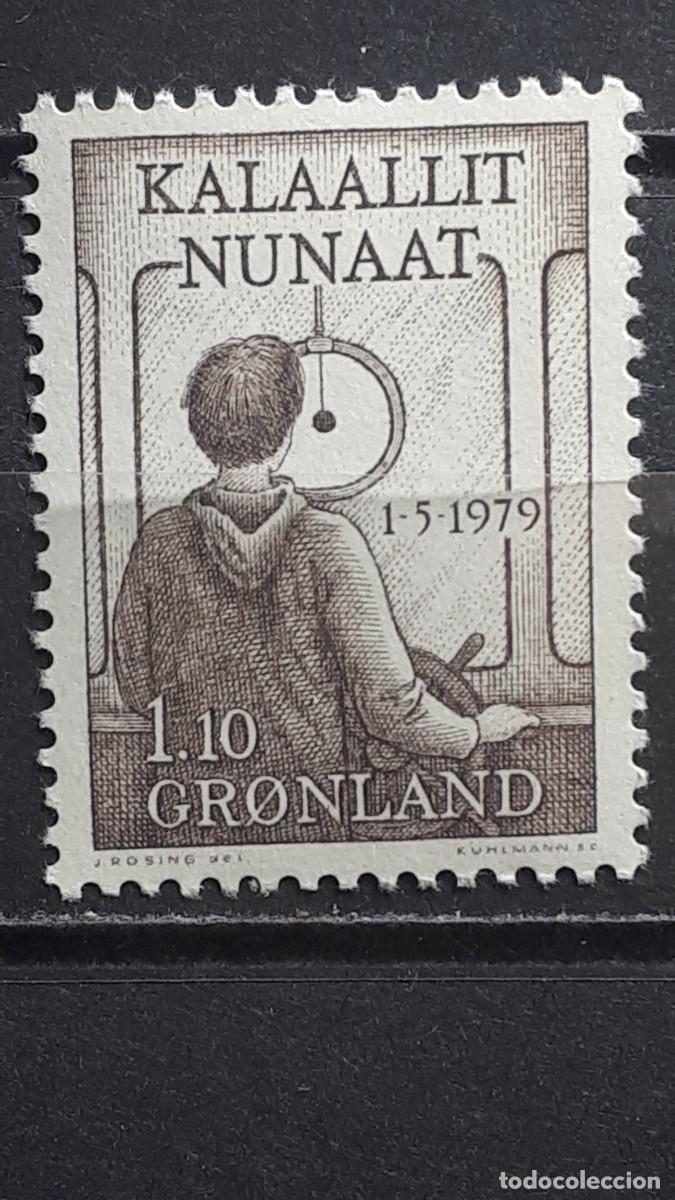 Sellos: GROENLANDIA. A&Ntilde;O 1979. **. YVERT 103