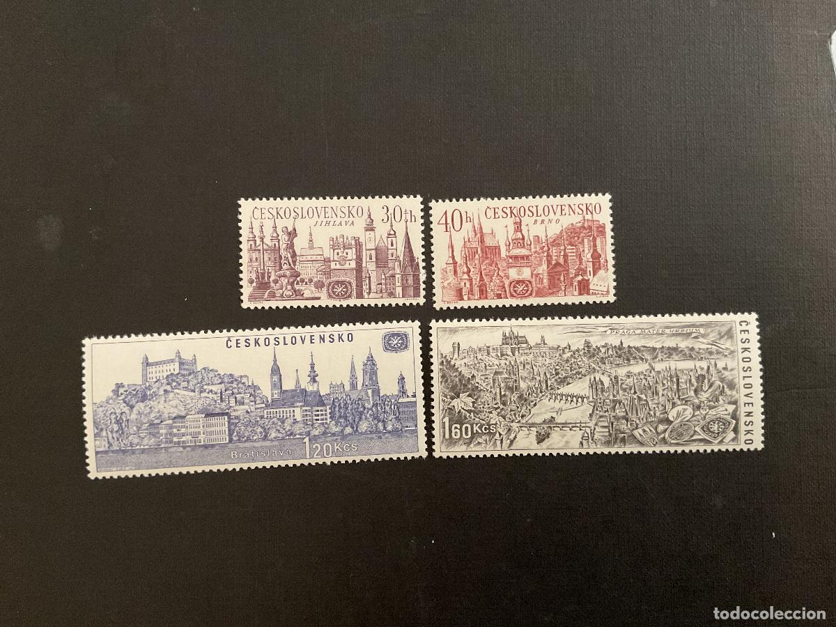 Sellos: CHECOSLOVAQUIA N&ordm; YVERT 1539/2*** A&Ntilde;O 1967. A&Ntilde;O INTERNACIONAL TURISMO.