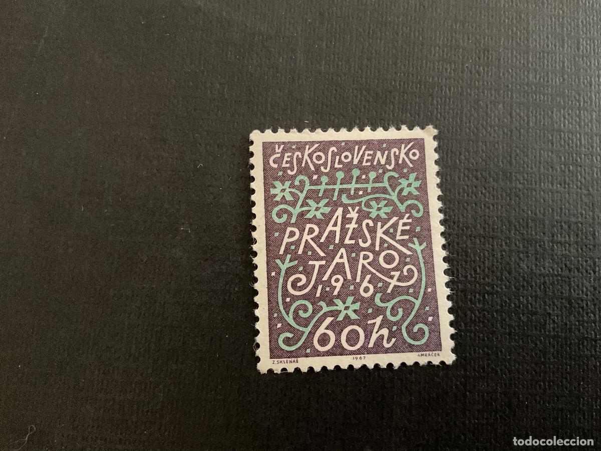 Sellos: CHECOSLOVAQUIA N&ordm; YVERT 1568*** A&Ntilde;O 1967. PRIMAVERA MUSICAL DE PRAGA