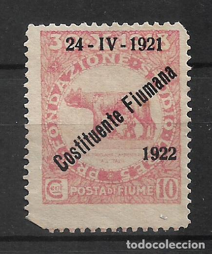 Sellos: fiume a&ntilde;o 1922 sello (*) - 34/26