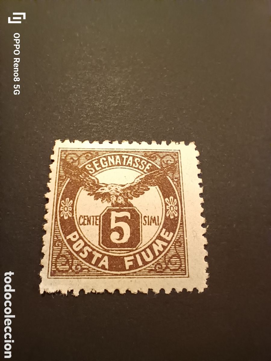 Briefmarken: Sello de sobretasa Fiume