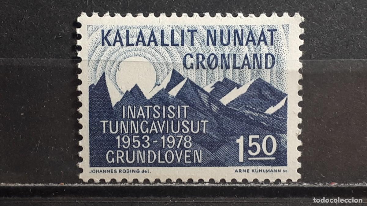 Sellos: GROENLANDIA. A&Ntilde;O 1978. **. YVERT 97
