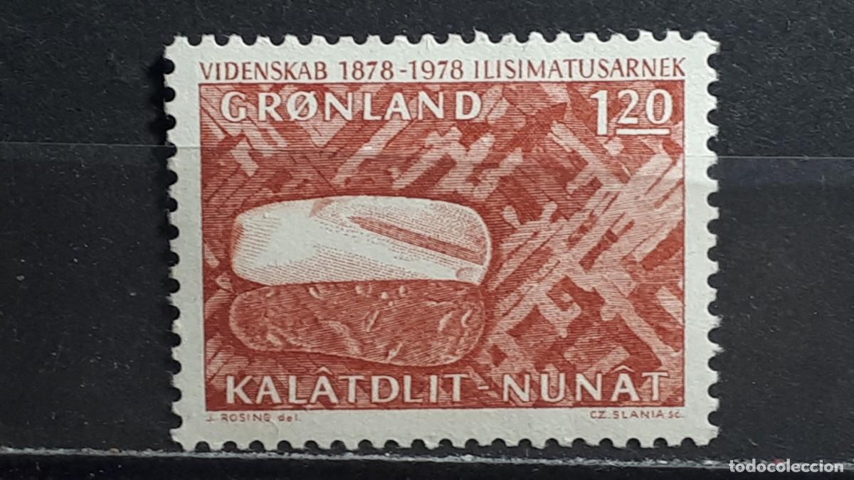 Sellos: GROENLANDIA. A&Ntilde;O 1977. **. YVERT 93