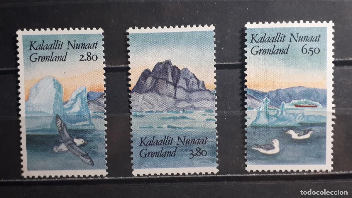 Sellos: GROENLANDIA. A&Ntilde;O 1987. **. YVERT 157/9