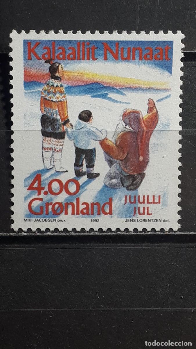 Sellos: GROENLANDIA. A&Ntilde;O 1992. **. YVERT 217