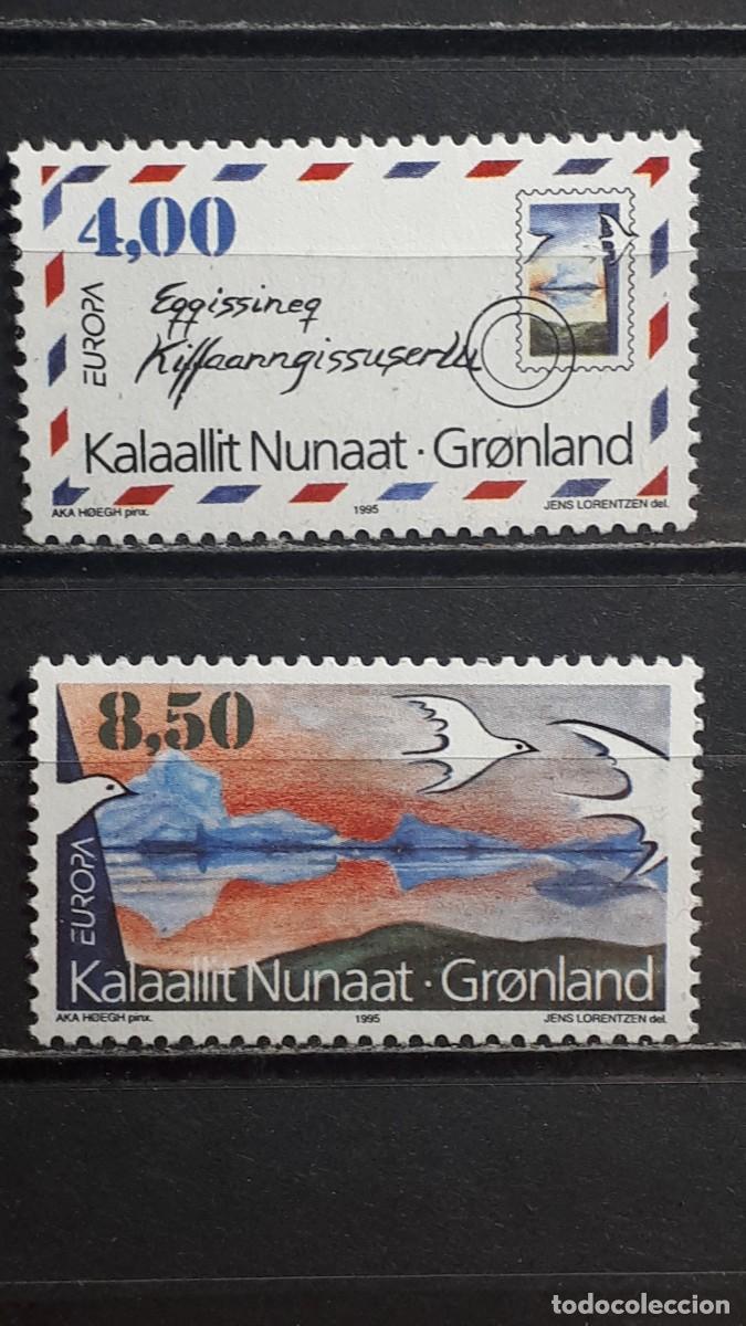 Sellos: GROENLANDIA. A&Ntilde;O 1995. **. YVERT 250/1
