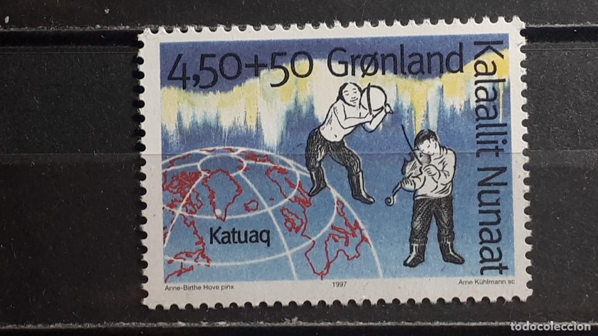 Sellos: GROENLANDIA. A&Ntilde;O 1997. **. YVERT 283