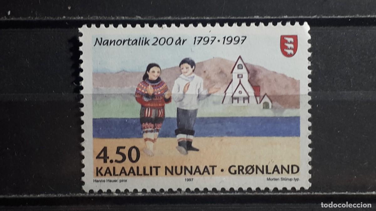 Sellos: GROENLANDIA. A&Ntilde;O 1997. **. YVERT 288