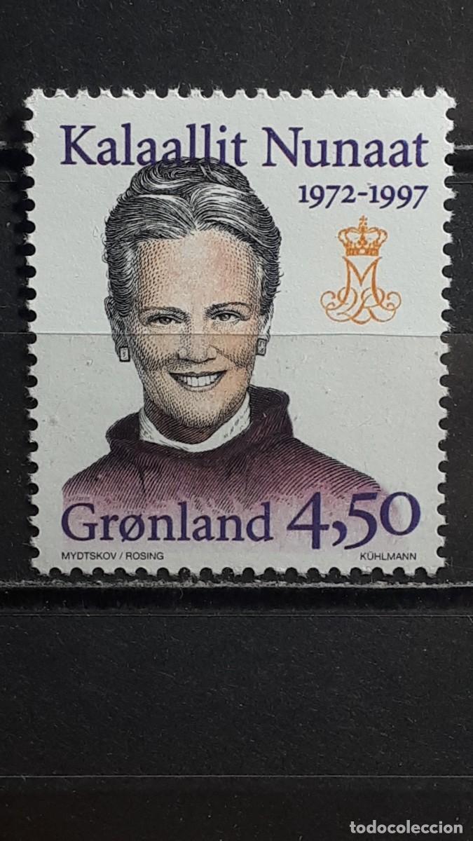 Sellos: GROENLANDIA. A&Ntilde;O 1997. **. YVERT 282