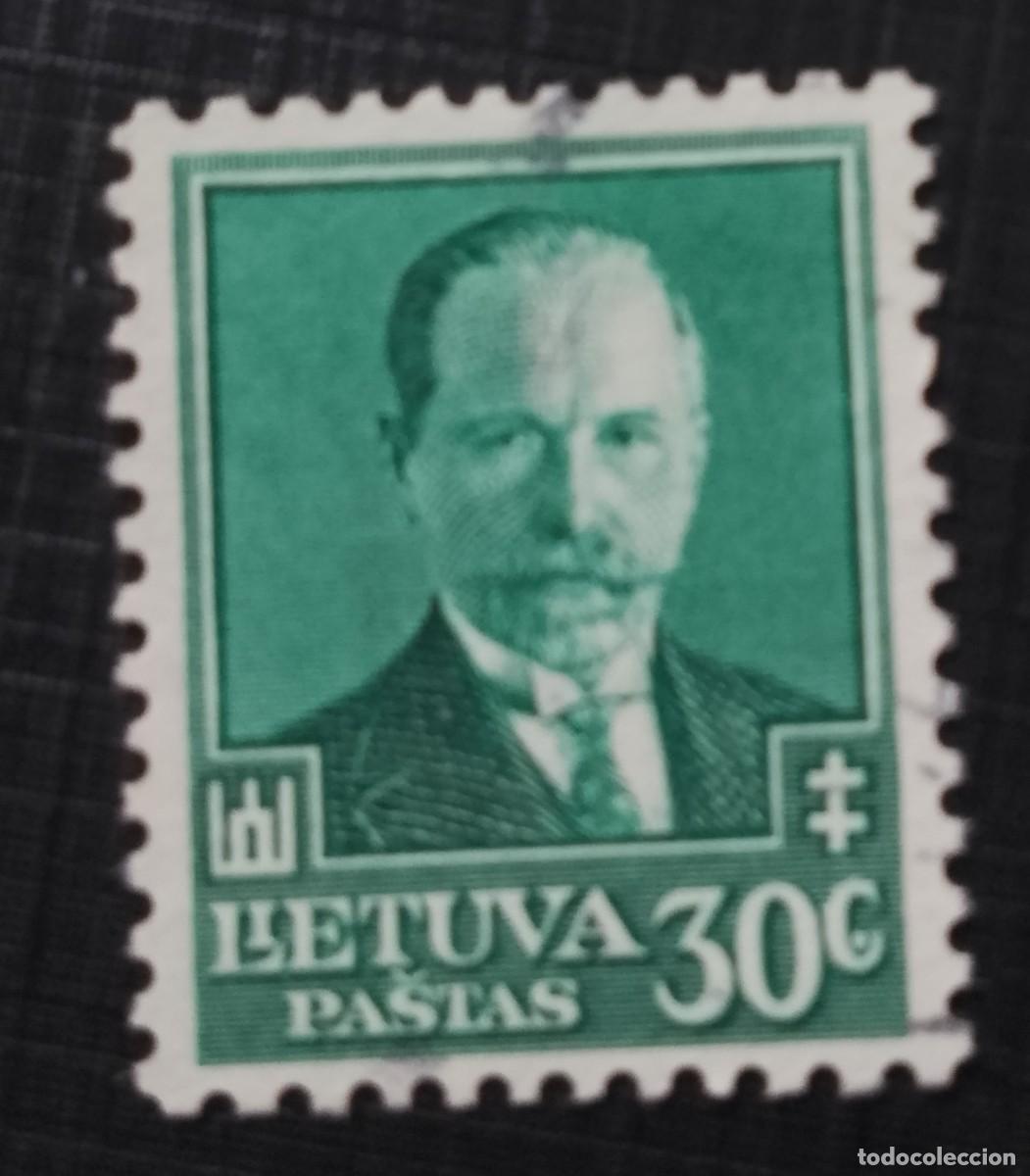 Sellos: LITUANIA, LIETUVA - V/F 30 C - PERSONAJE