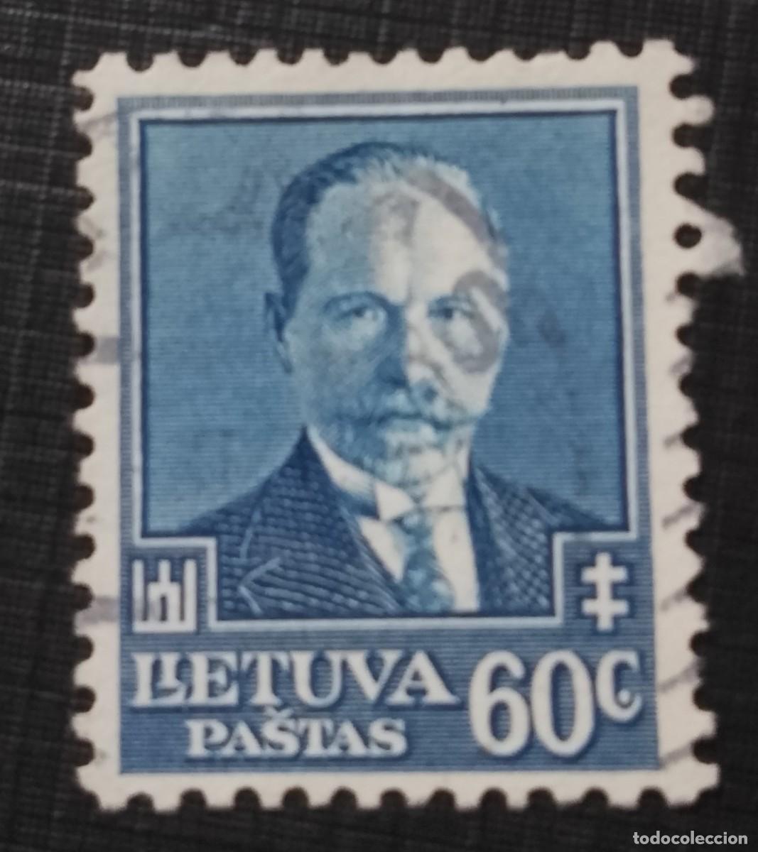 Sellos: LITUANIA, LIETUVA - V/F 60 C - PERSONAJE
