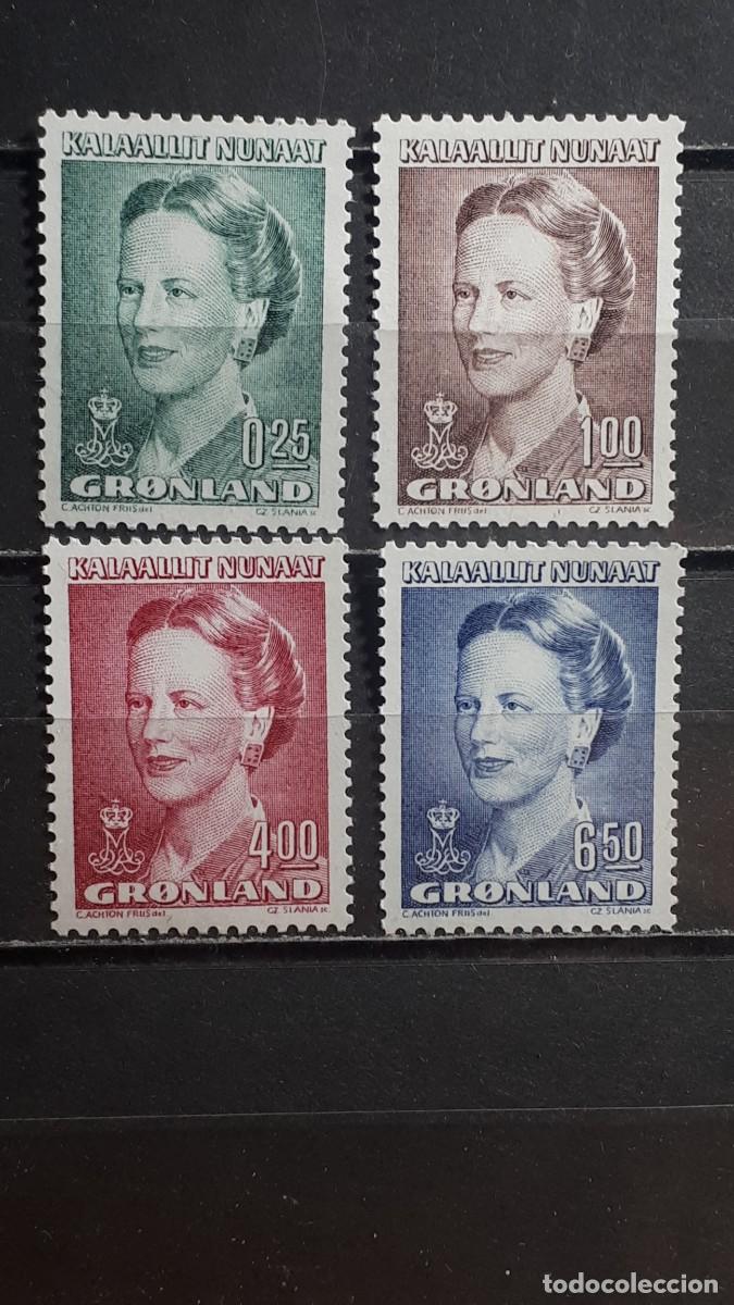 Sellos: GROENLANDIA. A&Ntilde;O 1990. **. YVERT 189/82