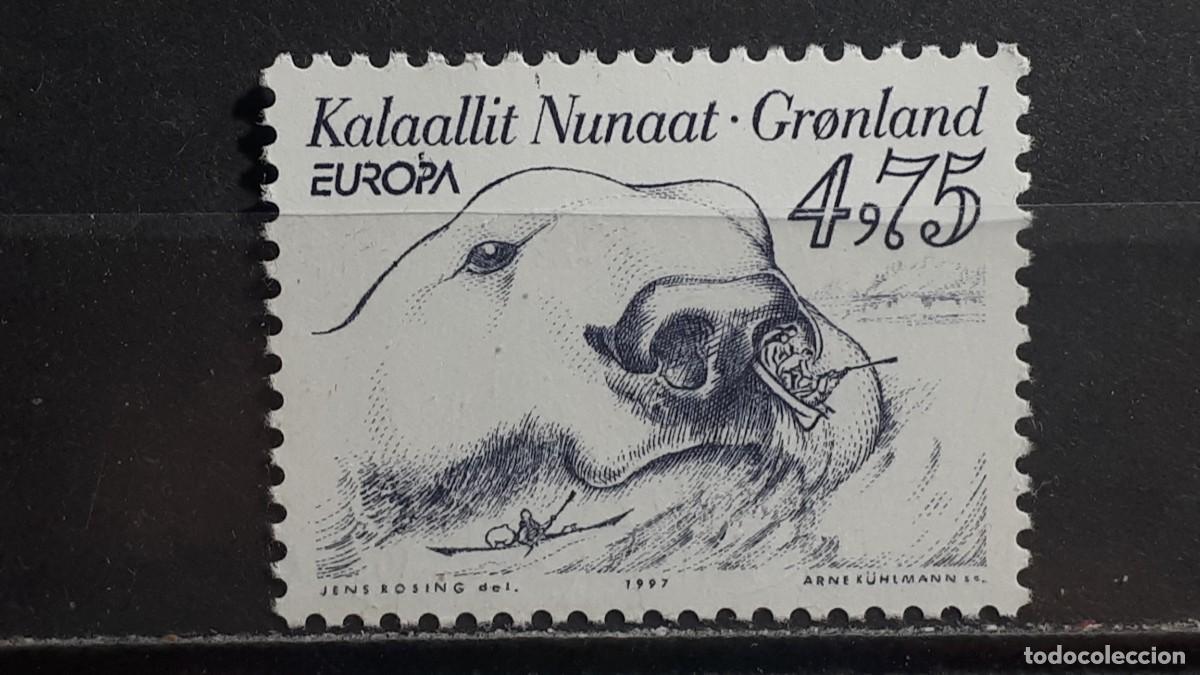 Sellos: GROENLANDIA. A&Ntilde;O 1997. **. YVERT 288