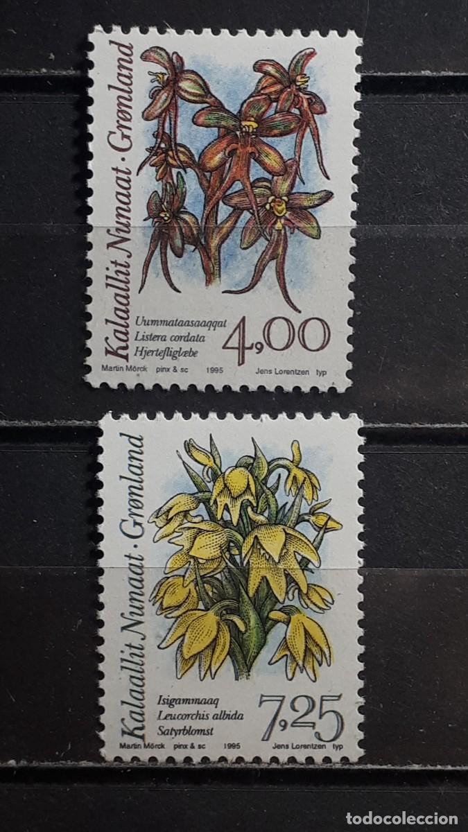 Sellos: GROENLANDIA. A&Ntilde;O 1995. **. YVERT 244/5