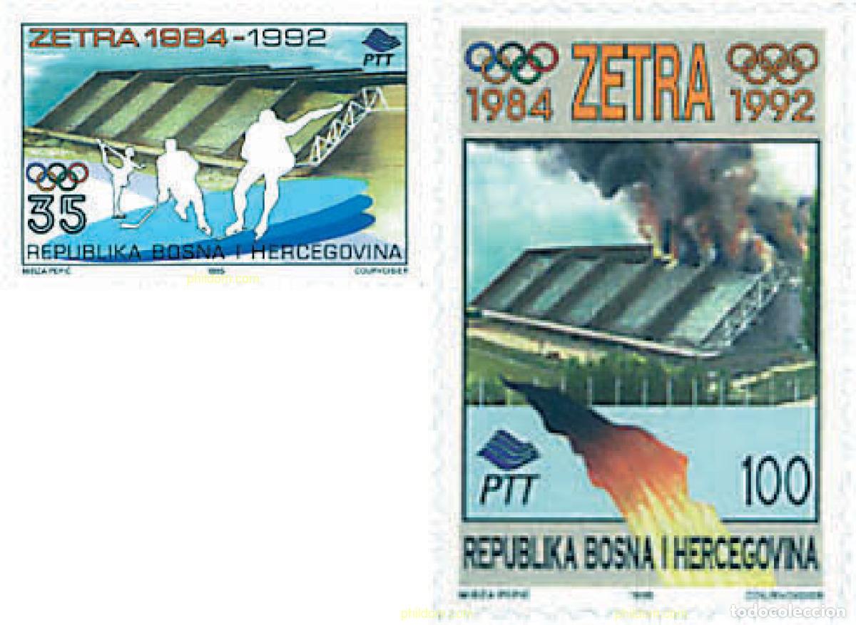 Sellos: 72874 MNH BOSNIA-HERZEGOVINA 1995 EN RECUERDO DE LOS 14 JUEGOS OLIMPICOS DE SARAJEVO. 1984