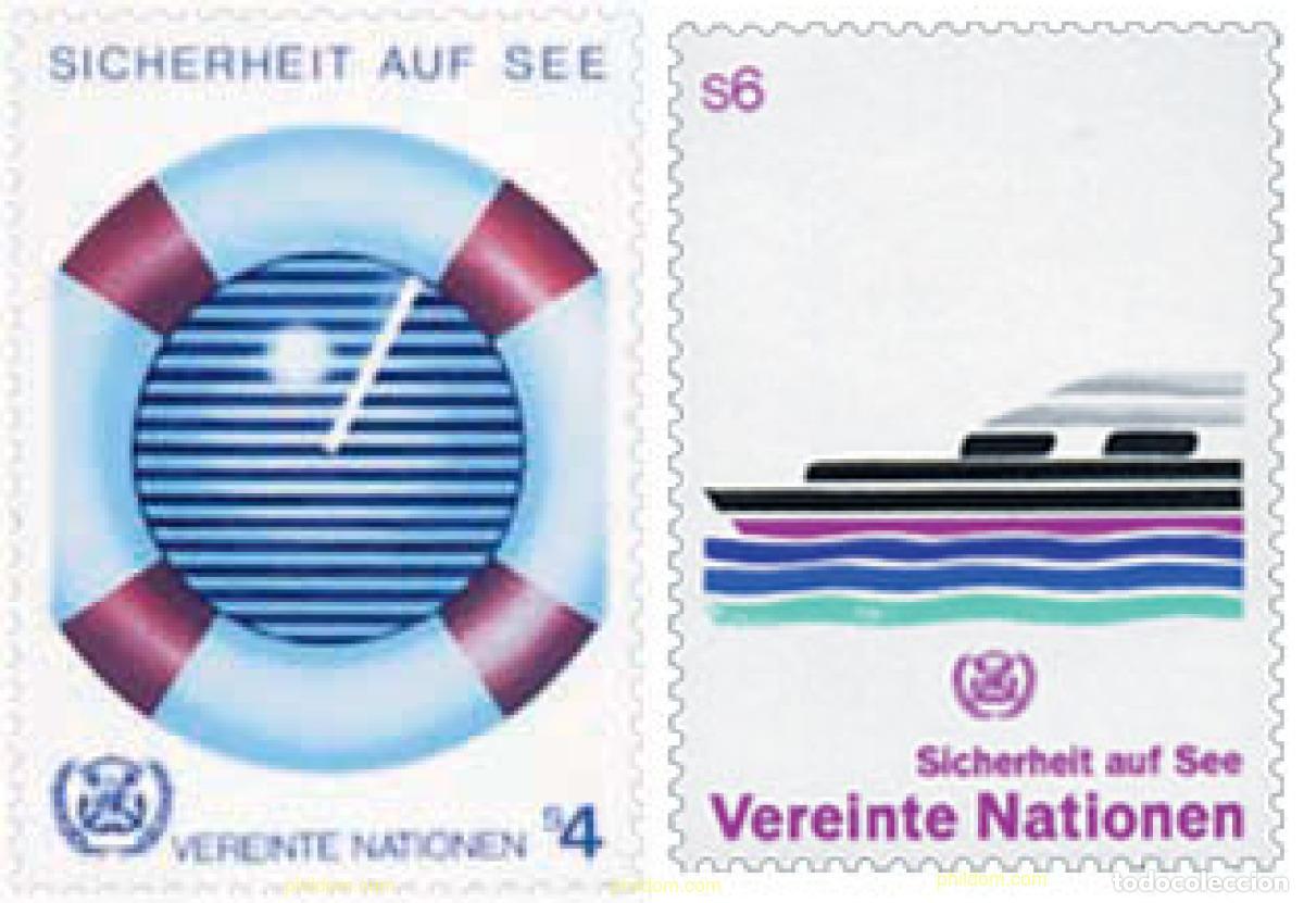 Briefmarken: 112796 MNH NACIONES UNIDAS. Viena 1983 SEGURIDAD EN EL MAR POR LA ORGANIZACION MARITIMA