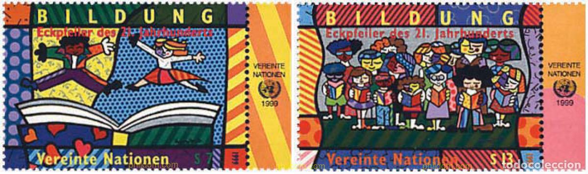 Sellos: 113015 MNH NACIONES UNIDAS. Viena 1999 LA EDUCACION