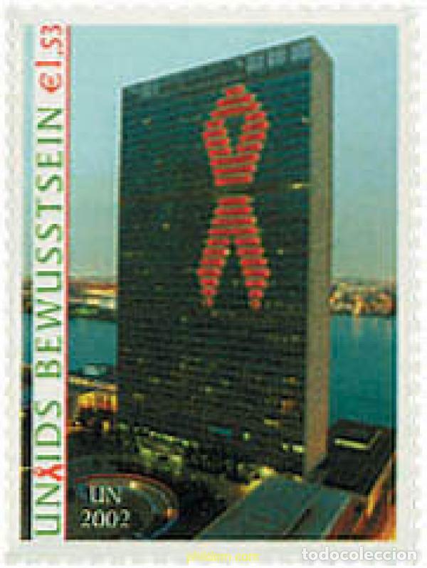 Sellos: 100657 MNH NACIONES UNIDAS. Viena 2002 CONCIENCIACION CONTRA EL SIDA