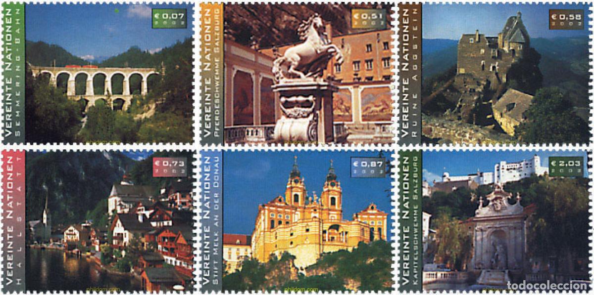 Sellos: 87894 MNH NACIONES UNIDAS. Viena 2002 VISTAS DE AUSTRIA