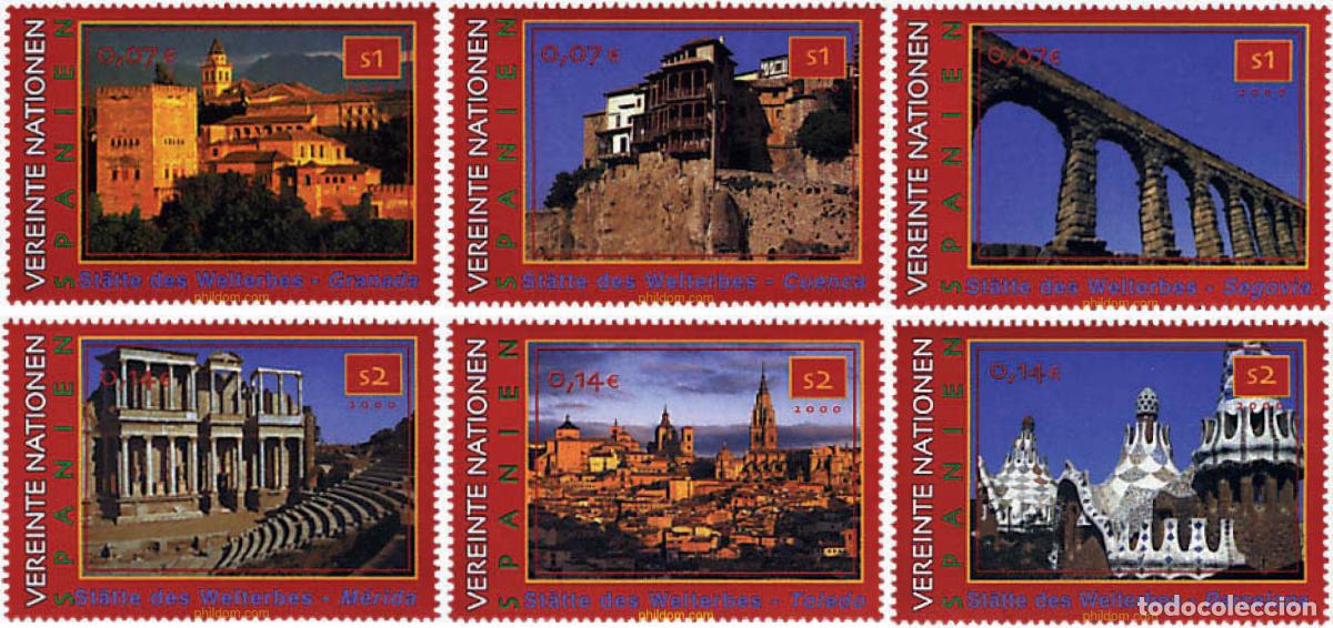 Sellos: 67073 MNH NACIONES UNIDAS. Viena 2000 PATRIMONIO MUNDIAL