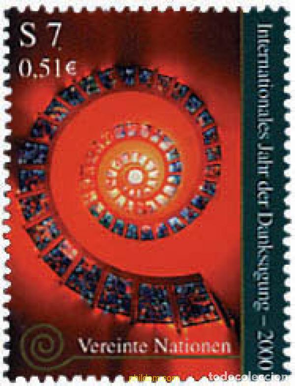 Sellos: 58197 MNH NACIONES UNIDAS. Viena 2000 A&Ntilde;O INTERNACIONAL DE ACCION DE GRACIAS