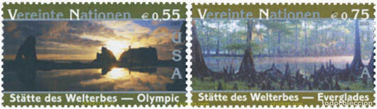 Sellos: 133954 MNH NACIONES UNIDAS. Viena 2003 PATRIMONIO MUNDIAL