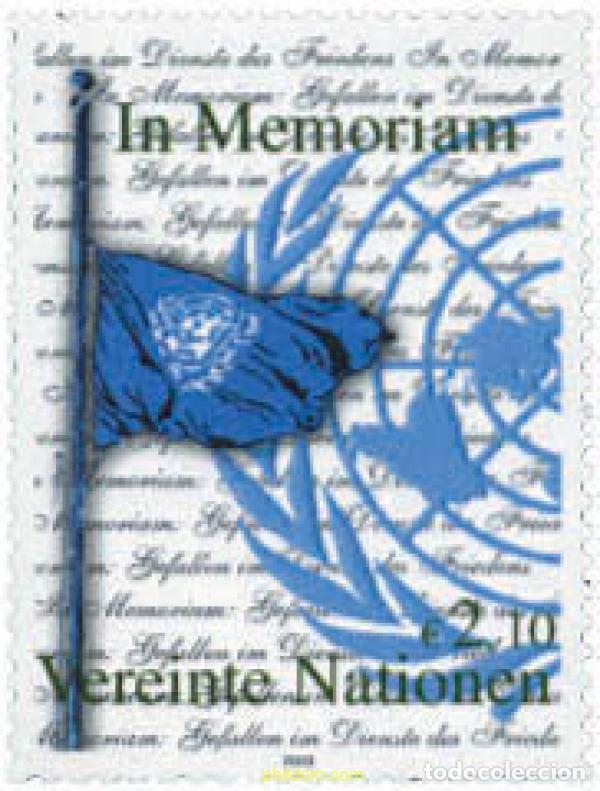 Sellos: 133958 MNH NACIONES UNIDAS. Viena 2003 EN MEMORIA DE LAS VICTIMAS DEL ATENTADO EN IRAQ
