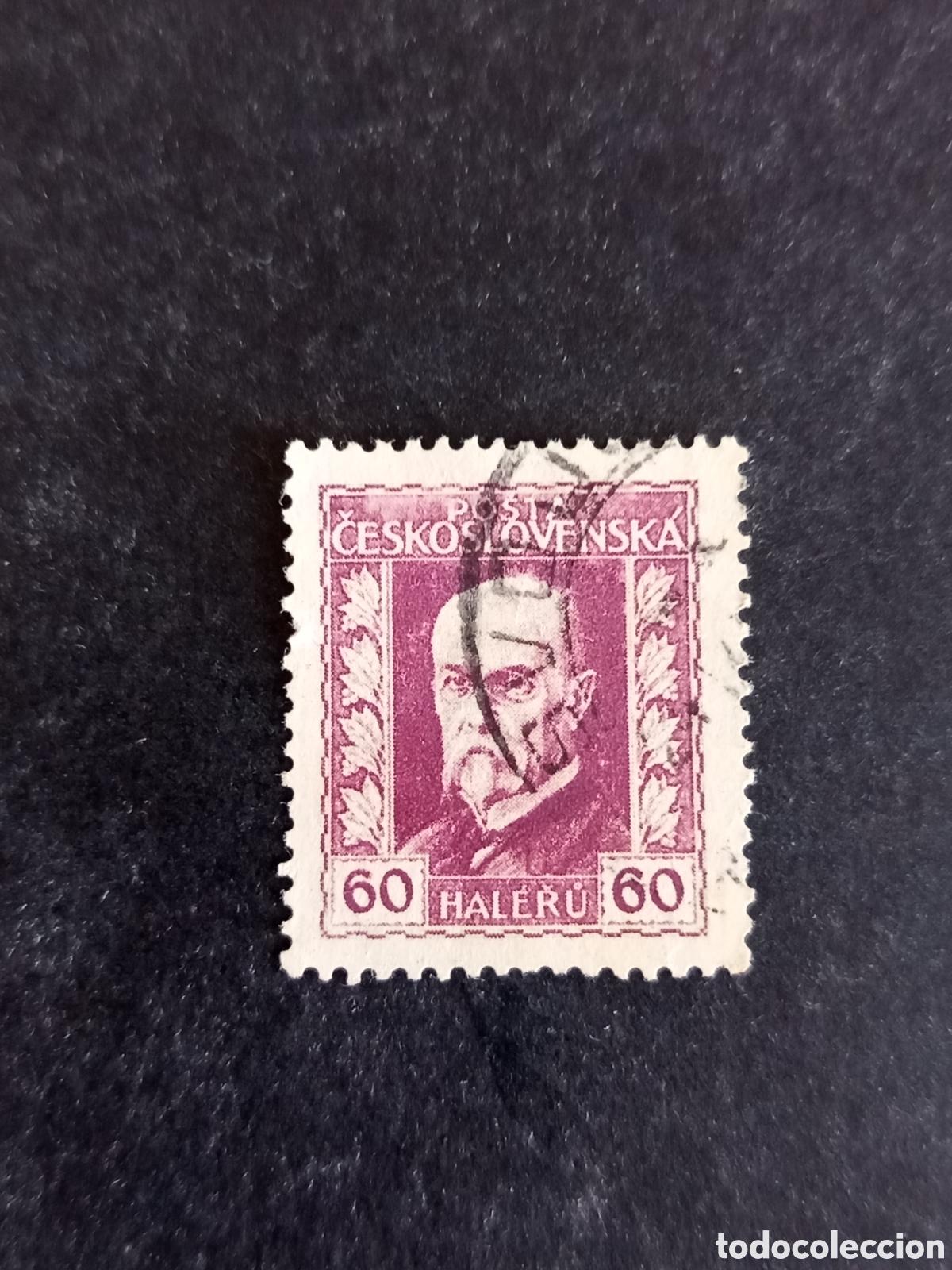 Sellos: Checoslovaquia, 1925. Presidente Masaryk. Yvert 194. Pedido m&iacute;nimo 3 &euro;. Ver fotos