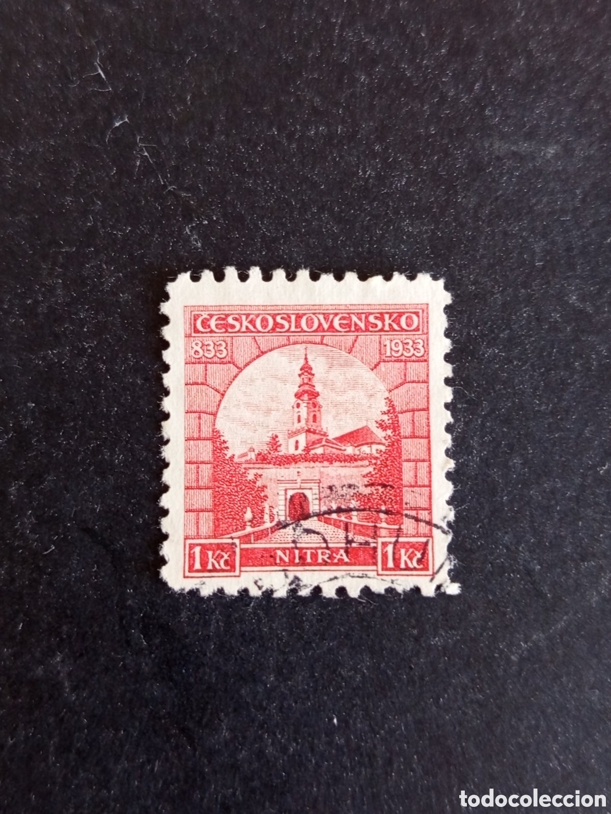Sellos: Checoslovaquia, 1933. Iglesia de Nitra. Yvert 283. Pedido m&iacute;nimo 3 &euro;. Ver fotos
