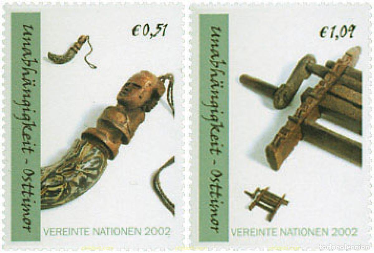 Sellos: 98020 MNH NACIONES UNIDAS. Viena 2002 INDEPENDENCIA DE TIMOR ORIENTAL