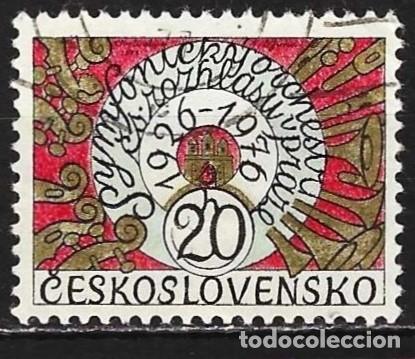 Sellos: Checoslovaquia 1976 - Mi 2314 - YT 2158 - Orquesta Sinf&oacute;nica de la Radio
