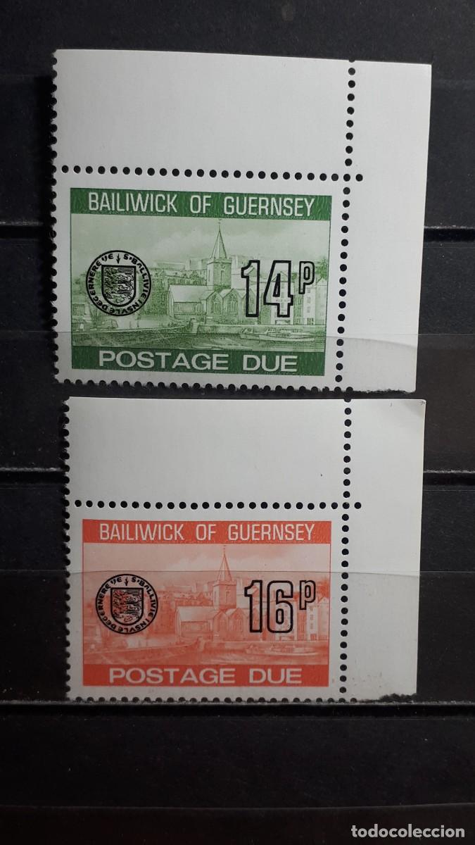 Sellos: GUERNSEY. 1982. FISCAL